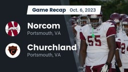 Recap: Norcom  vs. Churchland  2023