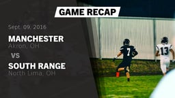 Recap: Manchester  vs. South Range 2016