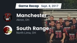 Recap: Manchester  vs. South Range 2017