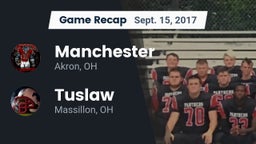 Recap: Manchester  vs. Tuslaw  2017