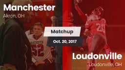 Matchup: Manchester High vs. Loudonville  2017