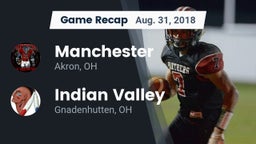 Recap: Manchester  vs. Indian Valley  2018