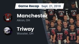 Recap: Manchester  vs. Triway  2018