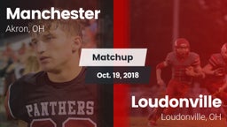 Matchup: Manchester High vs. Loudonville  2018