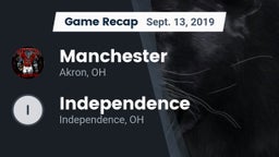 Recap: Manchester  vs. Independence  2019