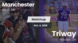 Matchup: Manchester High vs. Triway  2019