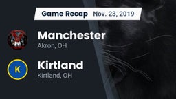 Recap: Manchester  vs. Kirtland  2019