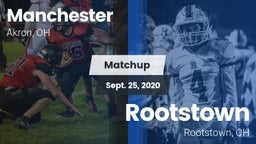 Matchup: Manchester High vs. Rootstown  2020