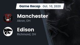 Recap: Manchester  vs. Edison  2020