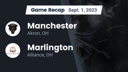 Recap: Manchester  vs. Marlington  2023