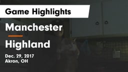 Manchester  vs Highland  Game Highlights - Dec. 29, 2017