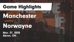 Manchester  vs Norwayne  Game Highlights - Nov. 27, 2020