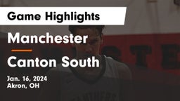 Manchester  vs Canton South  Game Highlights - Jan. 16, 2024