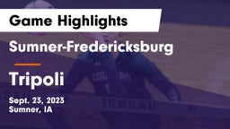 Sumner-Fredericksburg  vs Tripoli  Game Highlights - Sept. 23, 2023