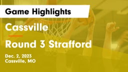 Cassville  vs Round 3 Strafford Game Highlights - Dec. 2, 2023