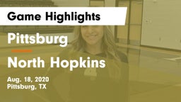 Pittsburg  vs North Hopkins Game Highlights - Aug. 18, 2020
