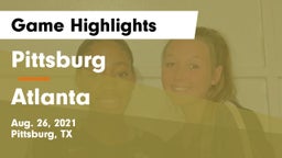 Pittsburg  vs Atlanta  Game Highlights - Aug. 26, 2021