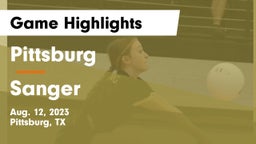 Pittsburg  vs Sanger  Game Highlights - Aug. 12, 2023