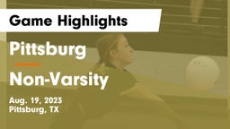 Pittsburg  vs Non-Varsity  Game Highlights - Aug. 19, 2023