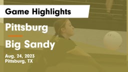 Pittsburg  vs Big Sandy  Game Highlights - Aug. 24, 2023