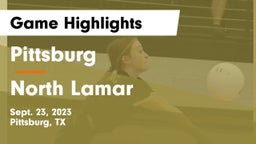 Pittsburg  vs North Lamar  Game Highlights - Sept. 23, 2023