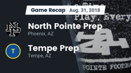 Recap: North Pointe Prep  vs. Tempe Prep  2018