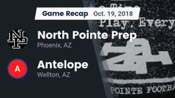 Recap: North Pointe Prep  vs. Antelope  2018