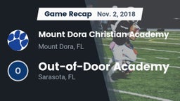 Recap: Mount Dora Christian Academy vs. Out-of-Door Academy  2018