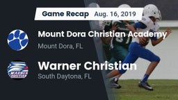 Recap: Mount Dora Christian Academy vs. Warner Christian  2019