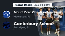 Recap: Mount Dora Christian Academy vs. Canterbury School 2019