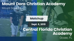 Matchup: Mount Dora Christian vs. Central Florida Christian Academy  2019