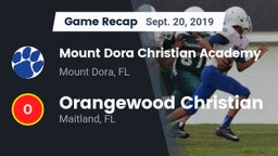 Recap: Mount Dora Christian Academy vs. Orangewood Christian  2019