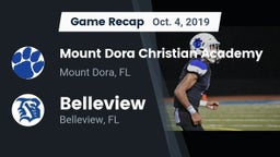 Recap: Mount Dora Christian Academy vs. Belleview  2019
