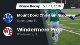 Recap: Mount Dora Christian Academy vs. Windermere Prep  2019