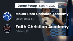 Recap: Mount Dora Christian Academy vs. Faith Christian Academy 2020