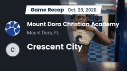 Recap: Mount Dora Christian Academy vs. Crescent City 2020