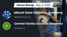Recap: Mount Dora Christian Academy vs. Central Florida Christian Academy  2020