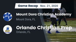 Recap: Mount Dora Christian Academy vs. Orlando Christian Prep  2020