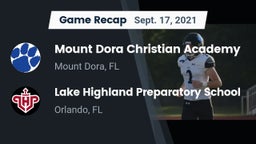 Recap: Mount Dora Christian Academy vs. Lake Highland Preparatory School 2021