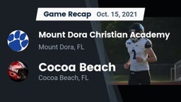 Recap: Mount Dora Christian Academy vs. Cocoa Beach  2021