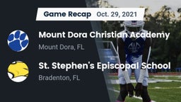 Recap: Mount Dora Christian Academy vs. St. Stephen's Episcopal School 2021