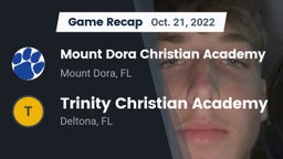 Recap: Mount Dora Christian Academy vs. Trinity Christian Academy  2022