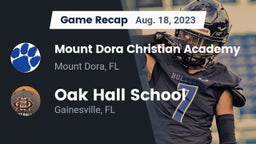 Recap: Mount Dora Christian Academy vs. Oak Hall School 2023