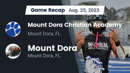 Recap: Mount Dora Christian Academy vs. Mount Dora  2023