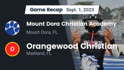 Recap: Mount Dora Christian Academy vs. Orangewood Christian  2023