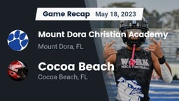 Recap: Mount Dora Christian Academy vs. Cocoa Beach  2023