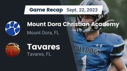 Recap: Mount Dora Christian Academy vs. Tavares  2023