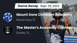 Recap: Mount Dora Christian Academy vs. The Master's Academy - Oviedo 2023