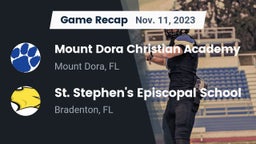 Recap: Mount Dora Christian Academy vs. St. Stephen's Episcopal School 2023