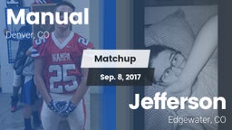 Matchup: Manual  vs. Jefferson  2017